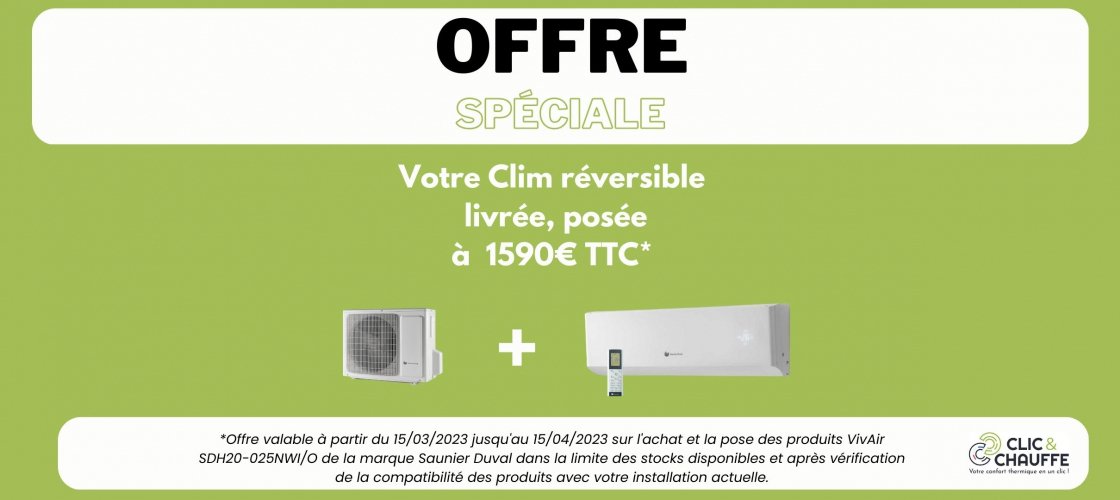 OFFRE SPECIALE CLIM